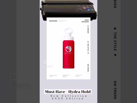 The HYDRA brand, is set to revolutionize the way drinking bottles, look, feel, work (Bottle Science)