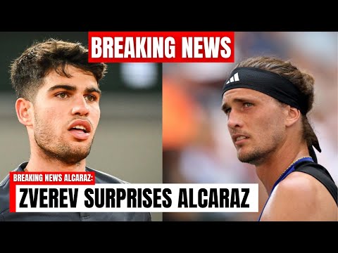 BREAKING: UNEXPECTED FAVOR from ZVEREV to ALCARAZ THAT SURPRISES the TENNIS WORLD